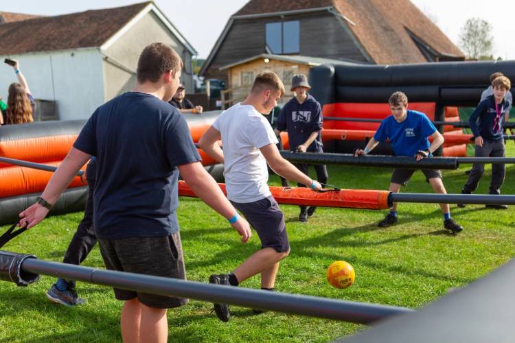 Human Table Top Football